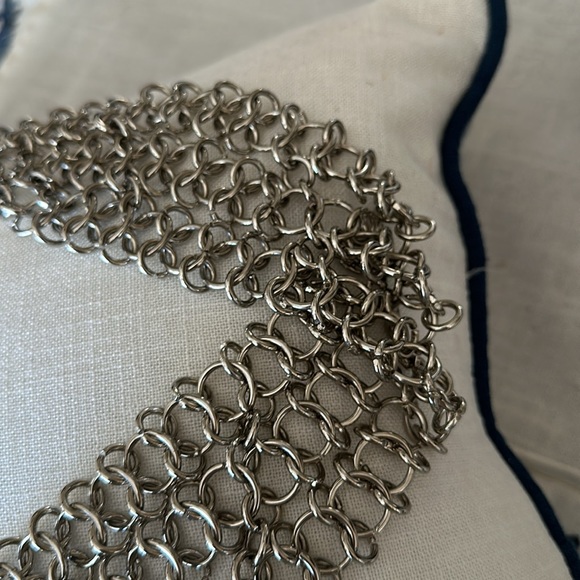 STREETS AHEAD chain belt THREE LAYERS OF LINKS SIGNATURE Tag NEW original $250 - Picture 14 of 17